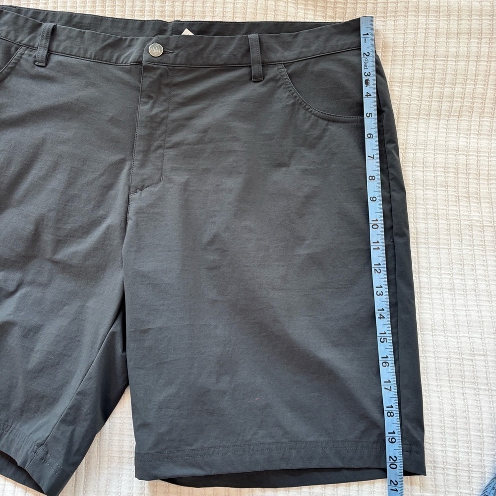 Adidas Adicross 5 Pocket Men's Golf Shorts Midnight Grey Size 40 Inseam 9" - Picture 8 of 9